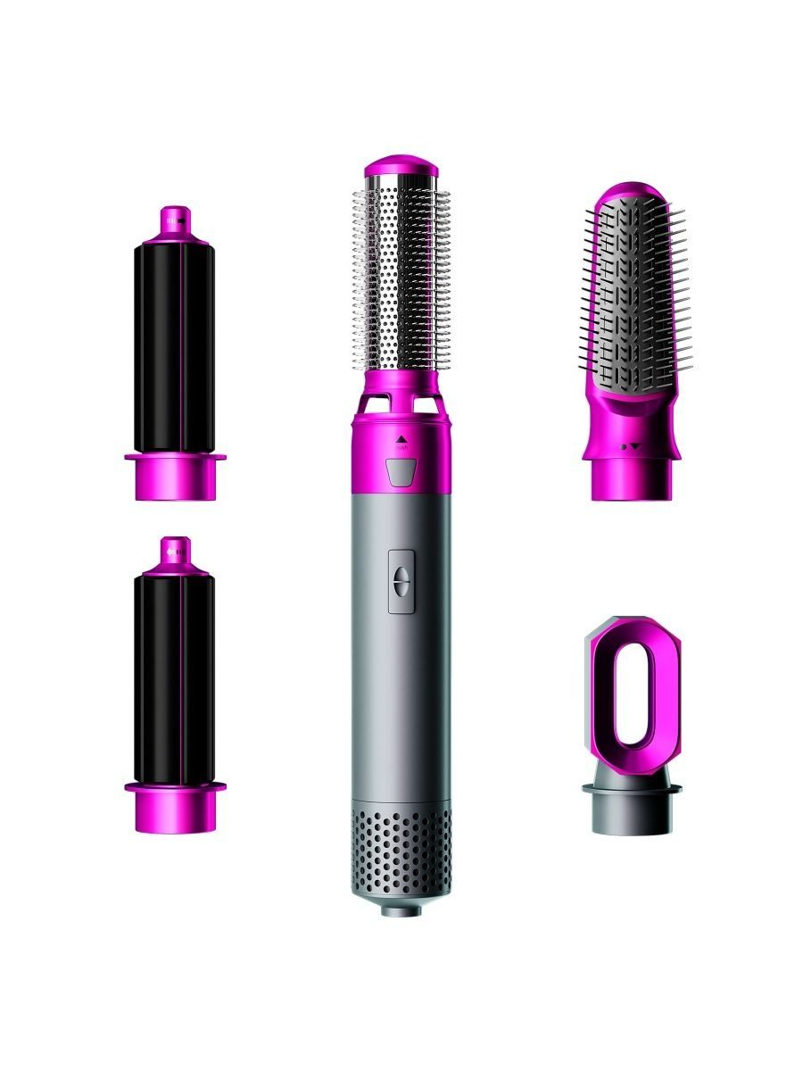 Мультистайлер для завивки і укладання волосся 5в1 Straighter Hot Style 501 багатофункціональний фен-П